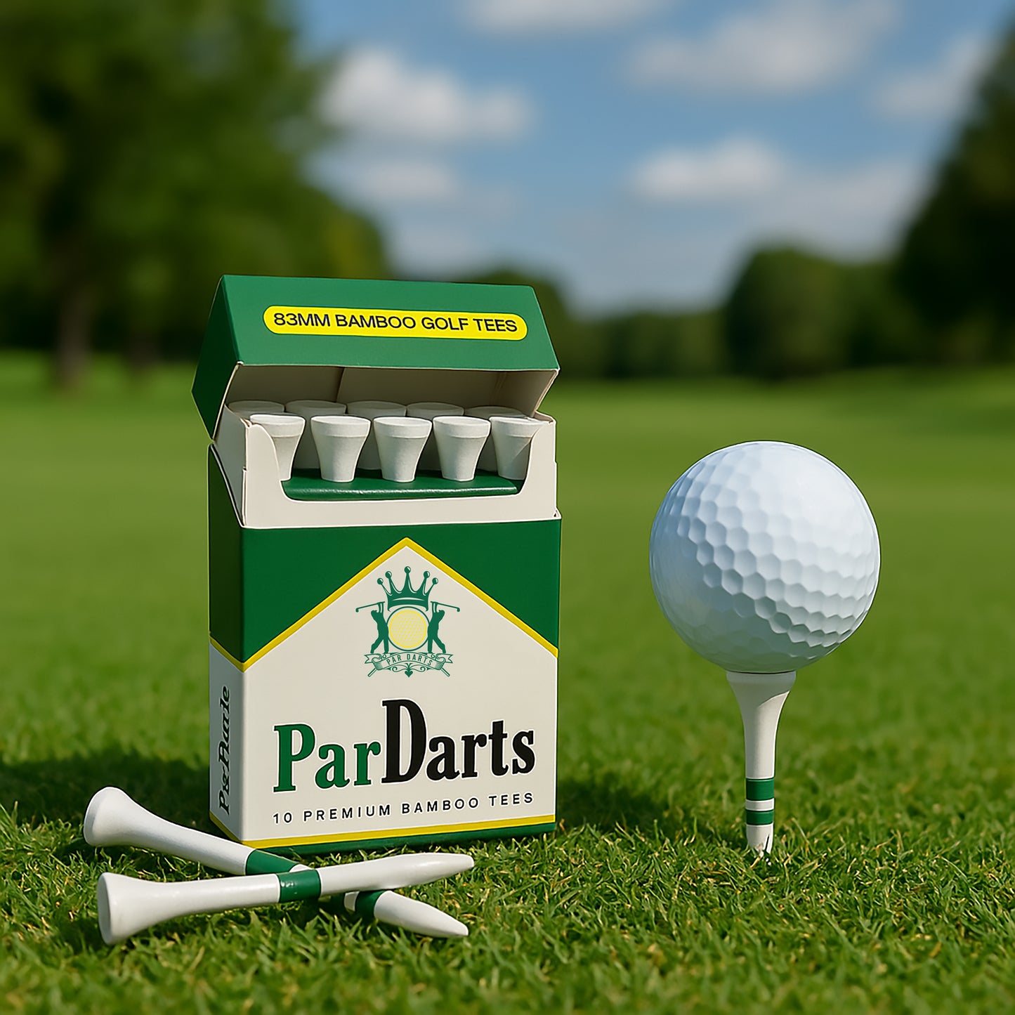 Par Darts Cigarette Golf Tees