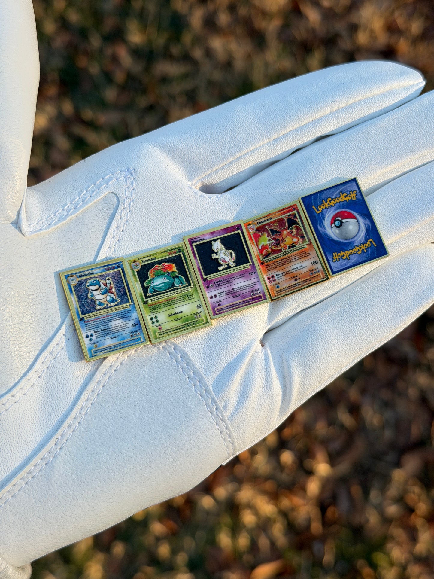 Trading Card Golf Ball Markers
