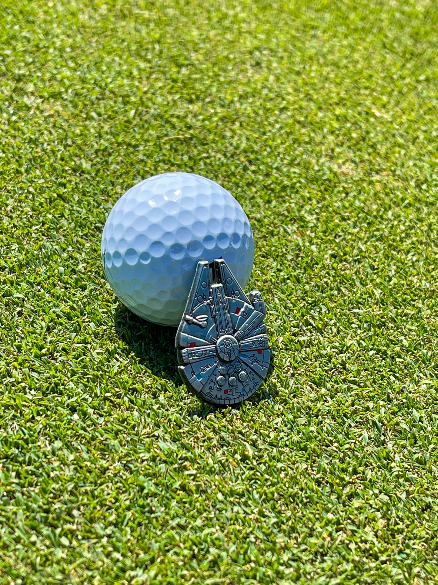 Millennium Falcon Golf Ball Marker Inspired by Star Wars