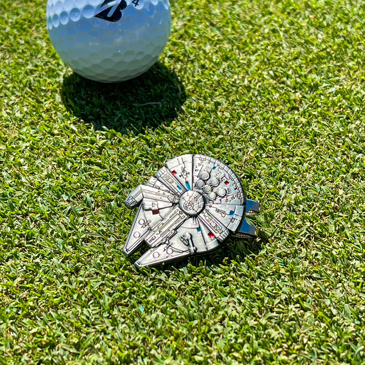 Millennium Falcon Golf Ball Marker Inspired by Star Wars