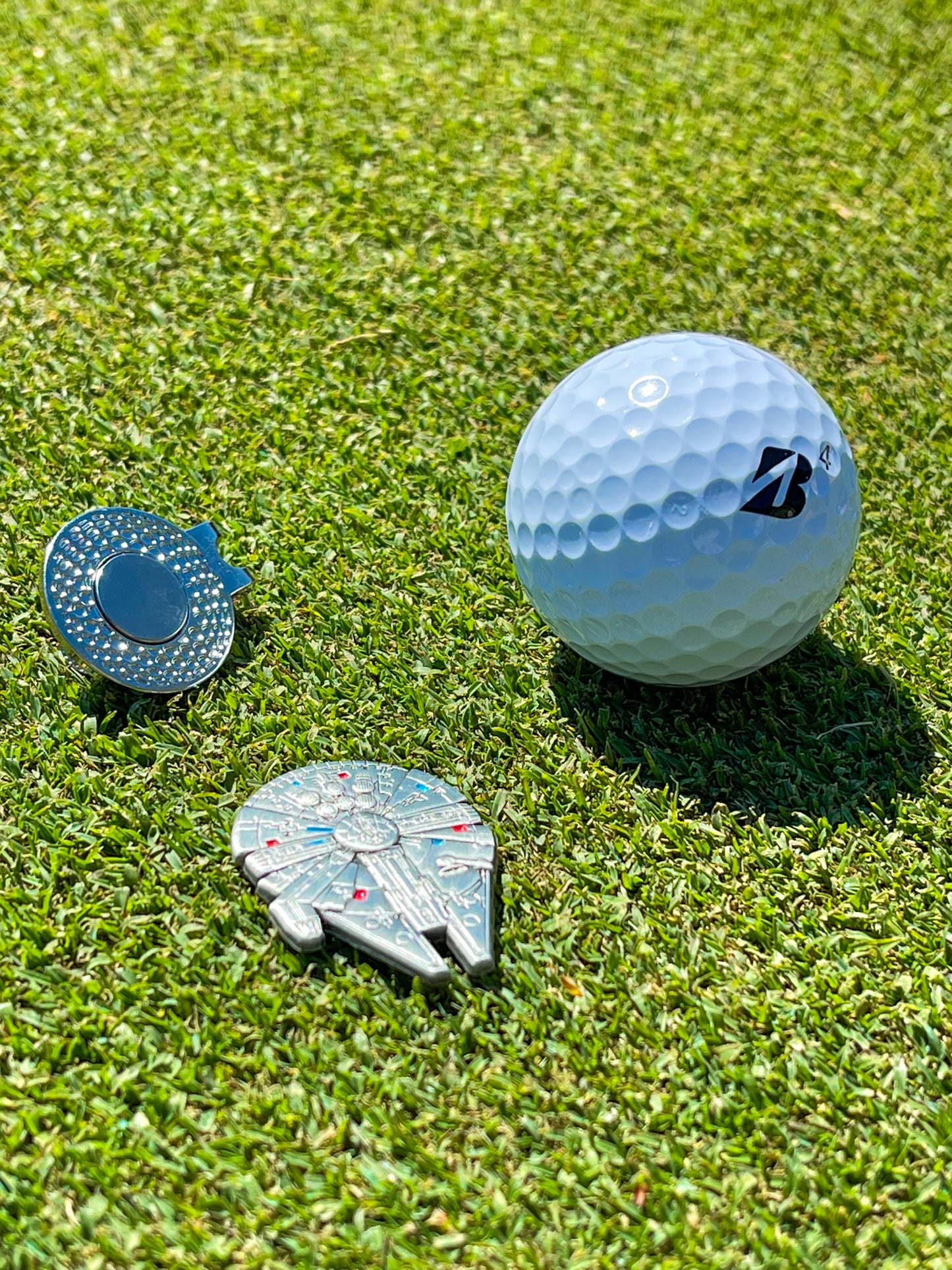 Millennium Falcon Golf Ball Marker Inspired by Star Wars