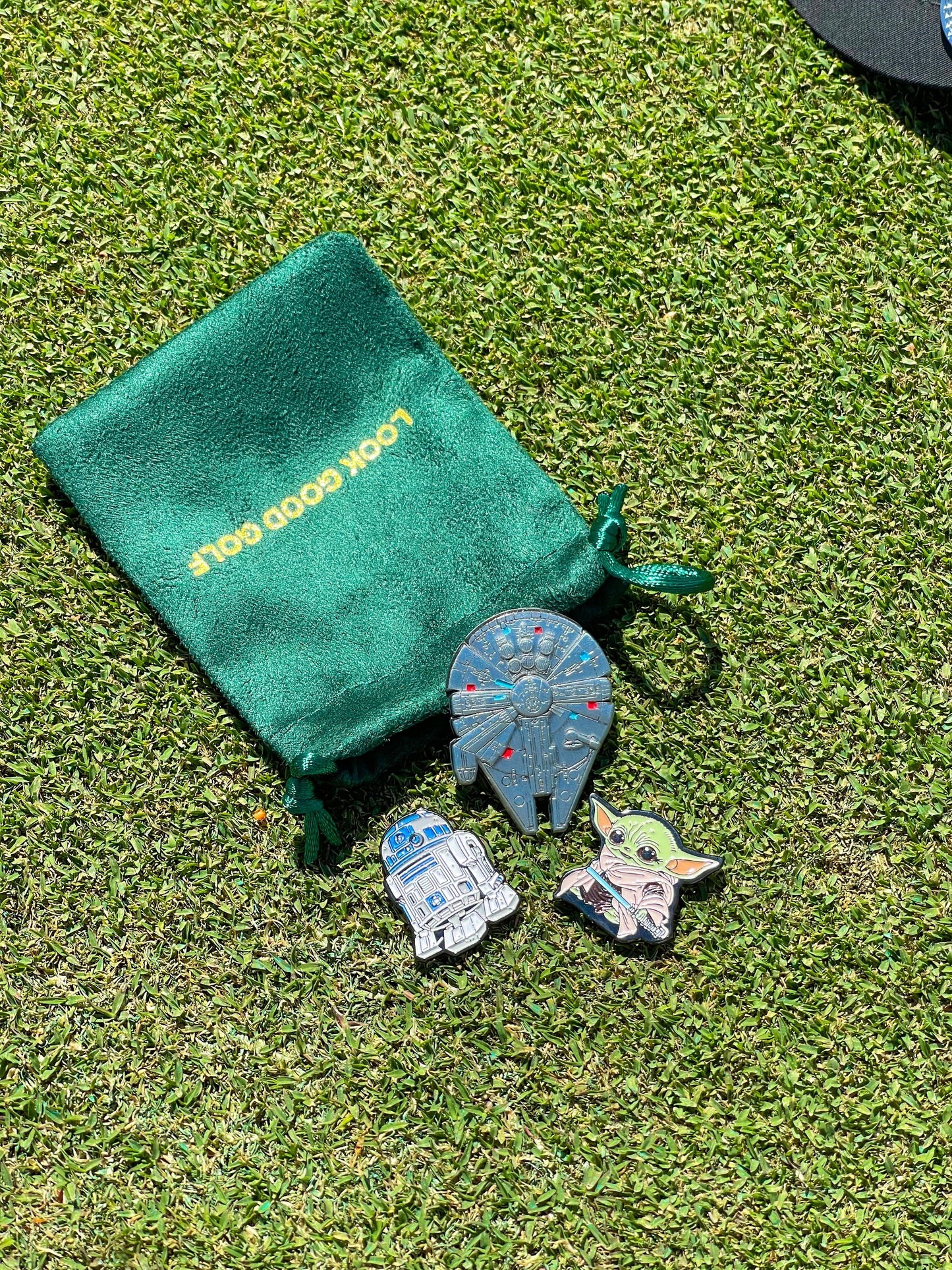 Millennium Falcon Golf Ball Marker Inspired by Star Wars