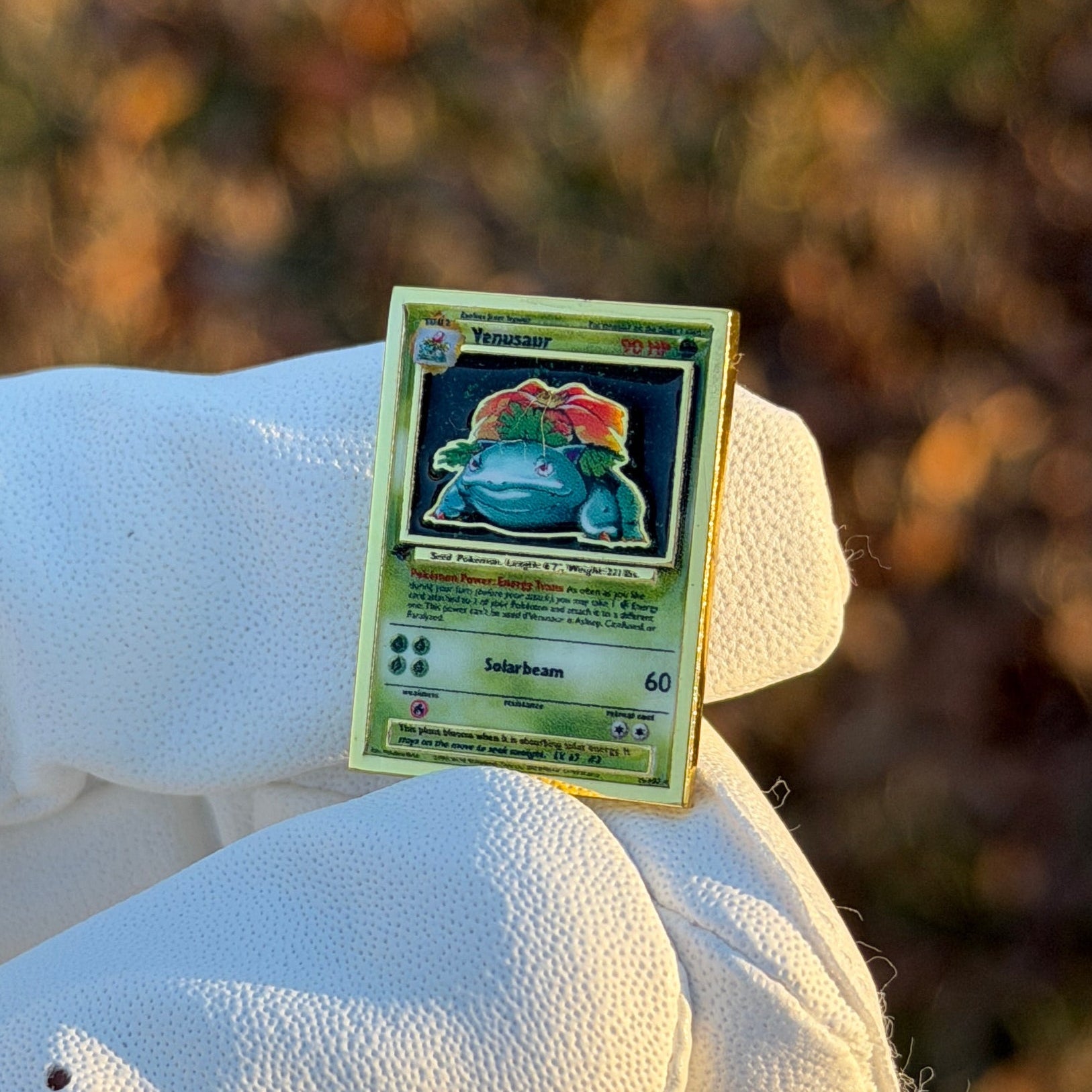 Venusaur Pokemon Inspired Golf Ball Marker