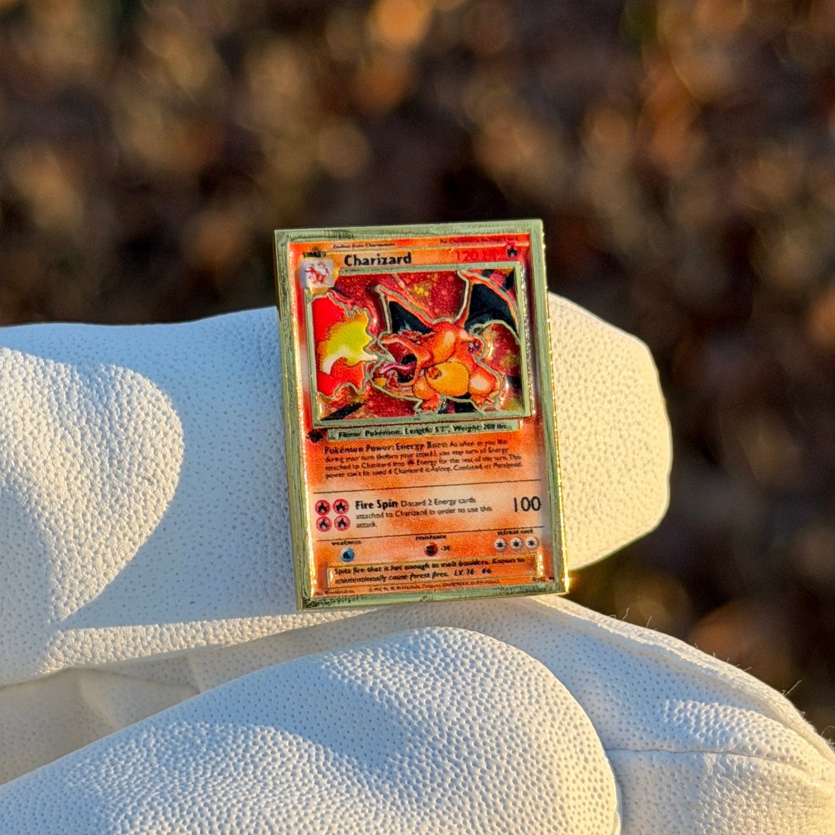 pokemon card marker Charizard Pokemon Inspired Golf Ball Marker