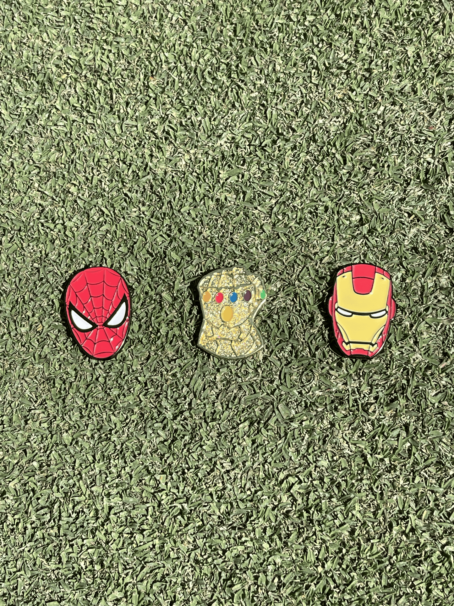Marvel Super Heros Golf Ball Markers 3 Pack