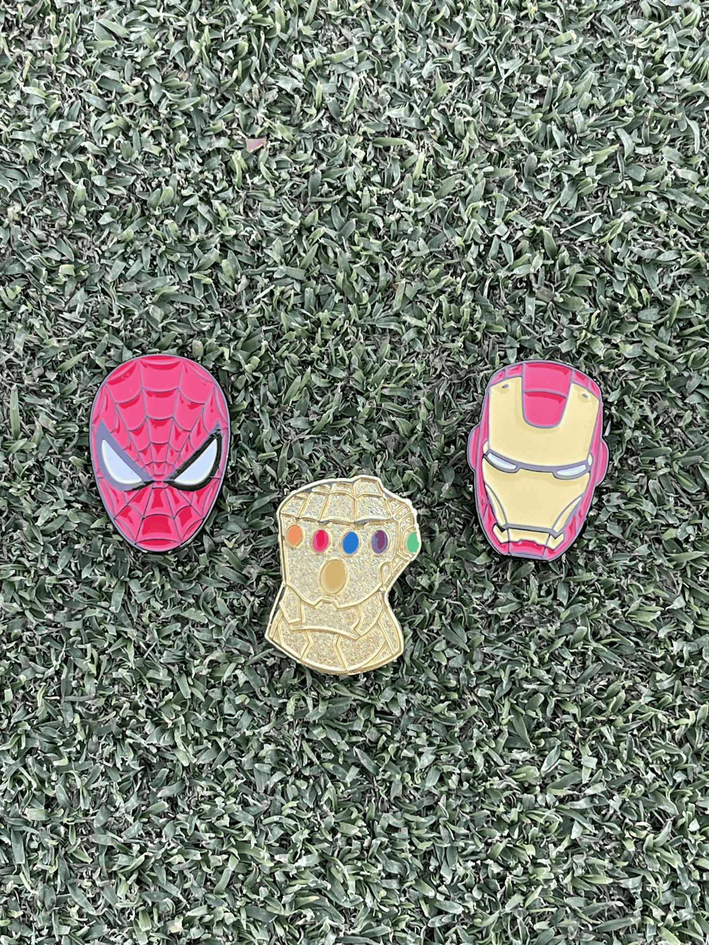 Marvel Super Heros Golf Ball Markers 3 Pack