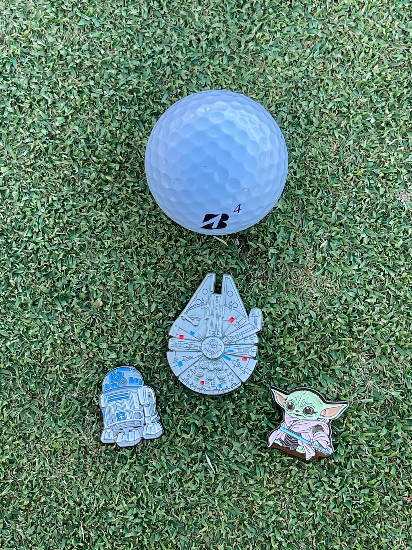 Millennium Falcon Golf Ball Marker Inspired by Star Wars