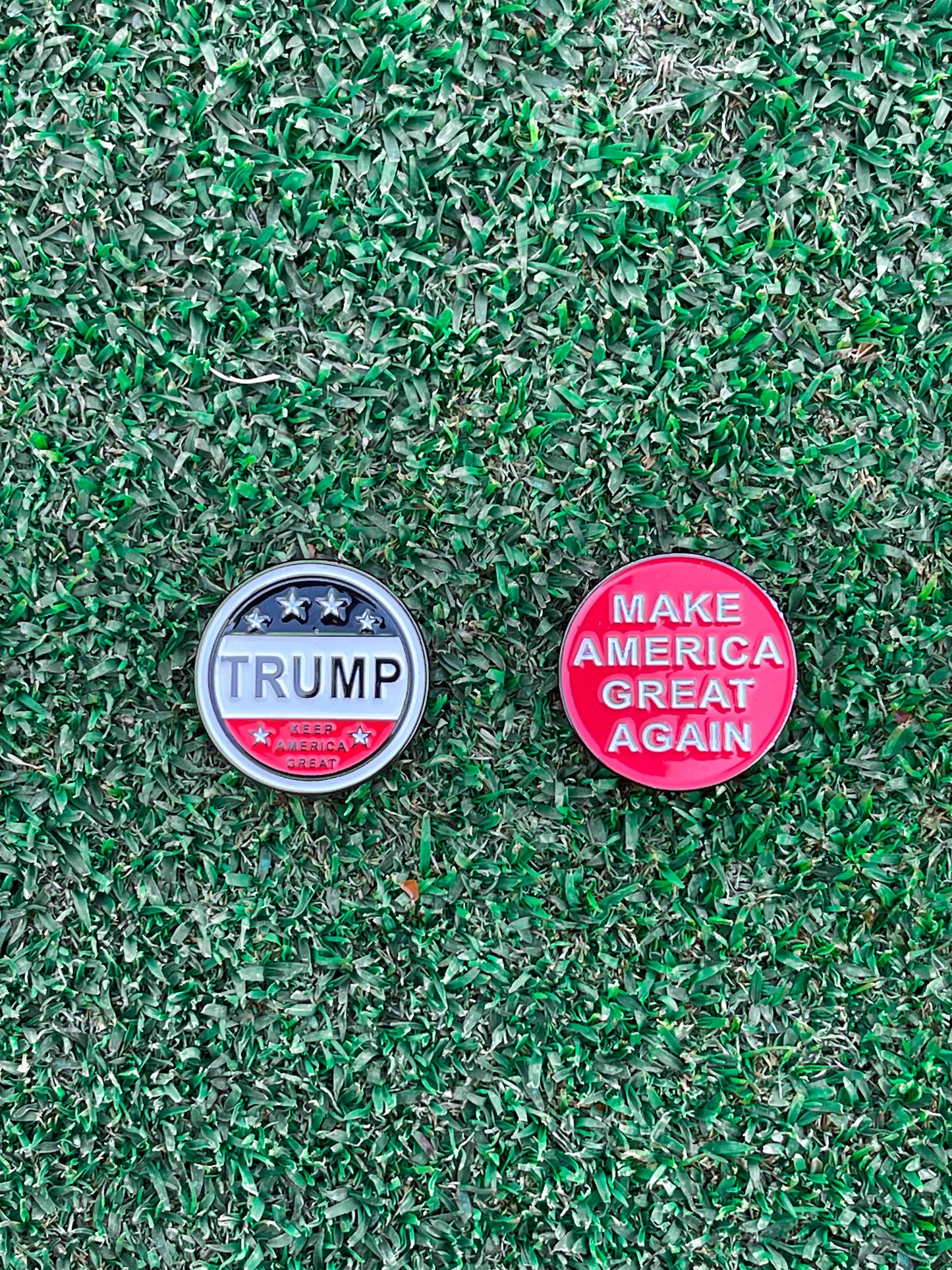 MAGA Donald Trump Golf Ball Markers (2-Pack)