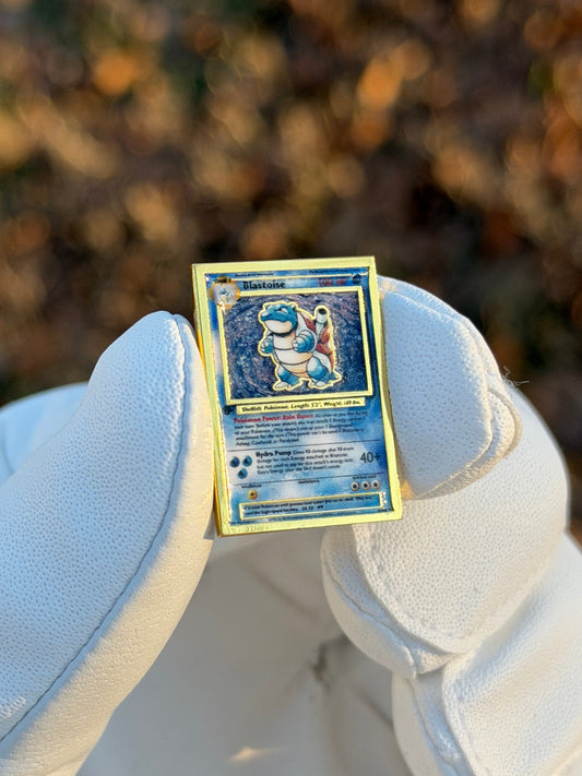 Blastoise Pokemon Inspired Golf Ball Marker | 3 Pack