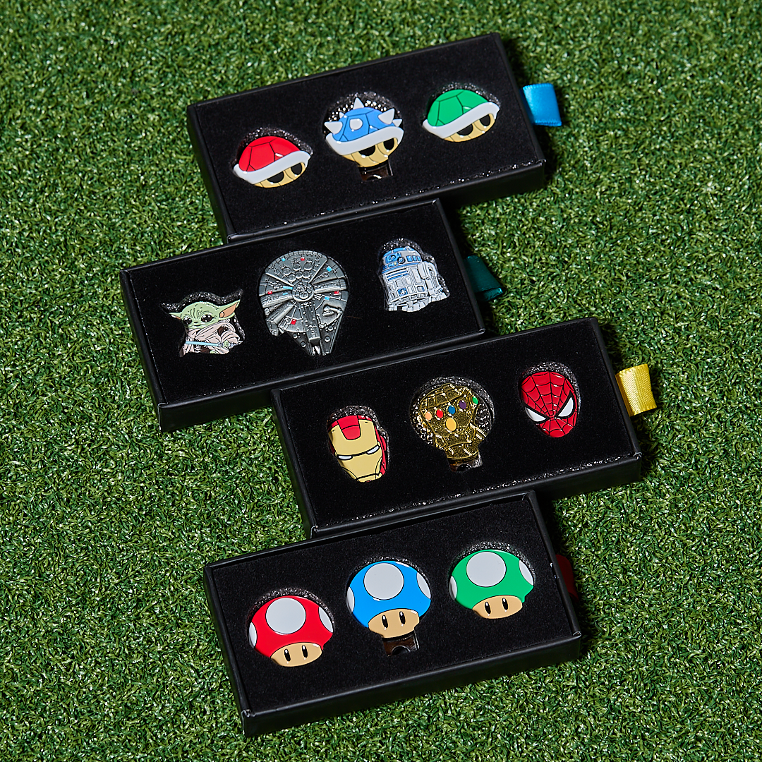 Marvel Super Heros Golf Ball Markers 3 Pack